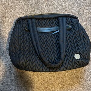 HAPP Paige Carryall Diaper Baby Black Bag
